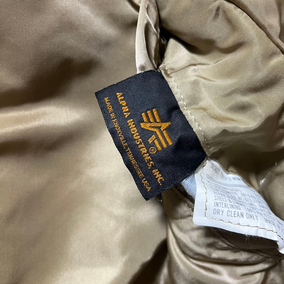 90's《ALPHA INDUSTRIES》MA-1 USA製 希少カラー