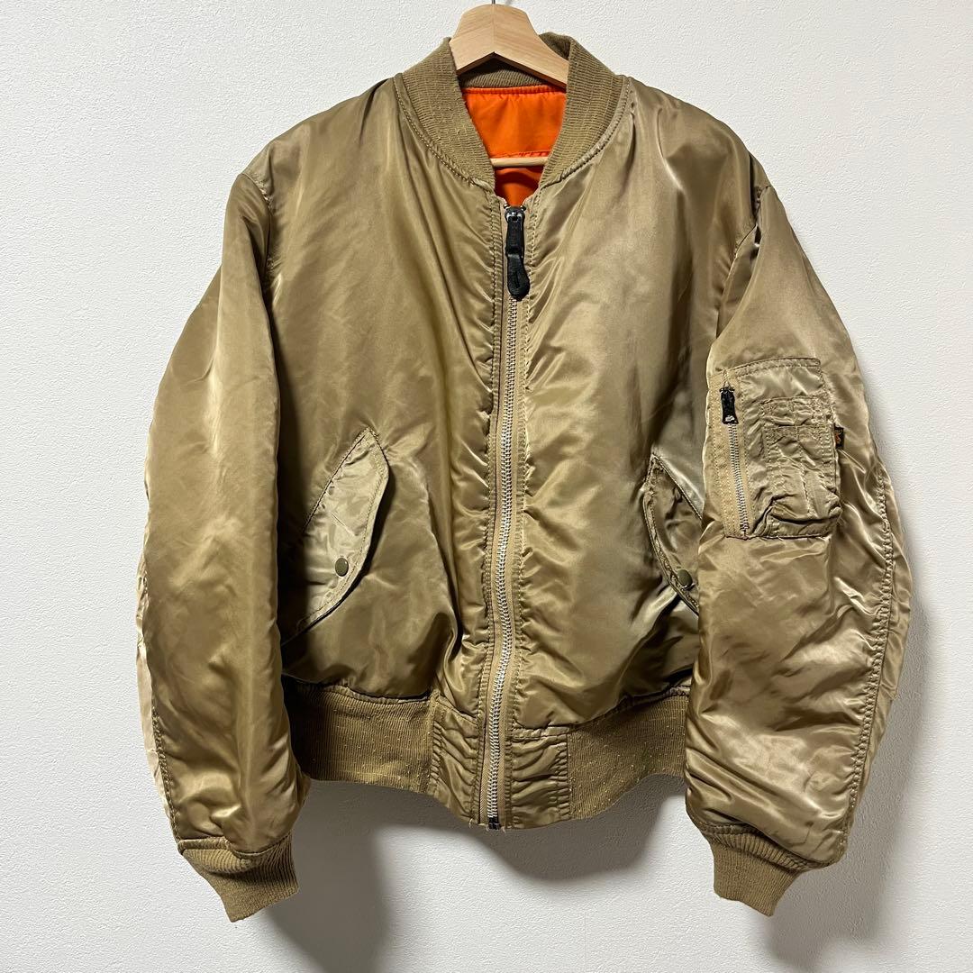 90's《ALPHA INDUSTRIES》MA-1 USA製 希少カラー