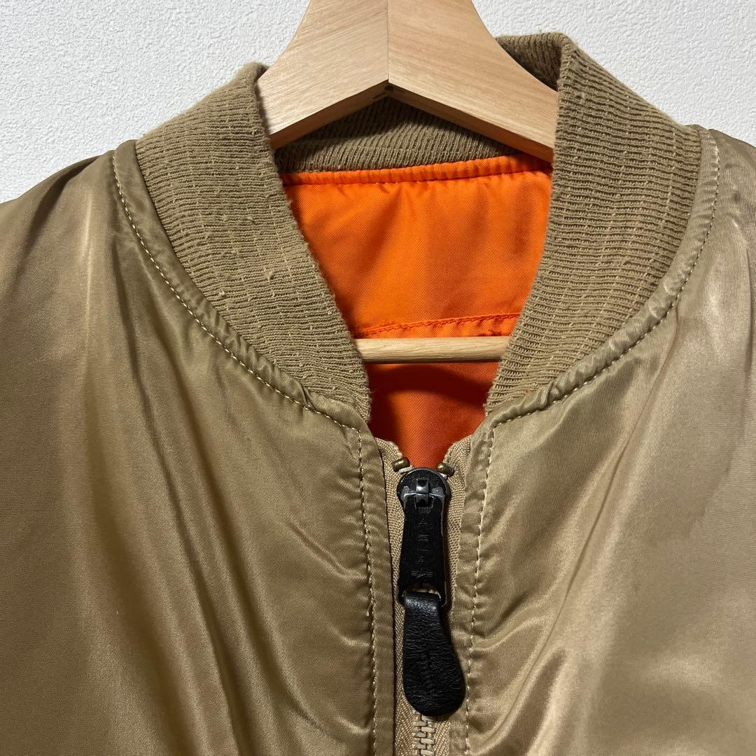90's《ALPHA INDUSTRIES》MA-1 USA製 希少カラー
