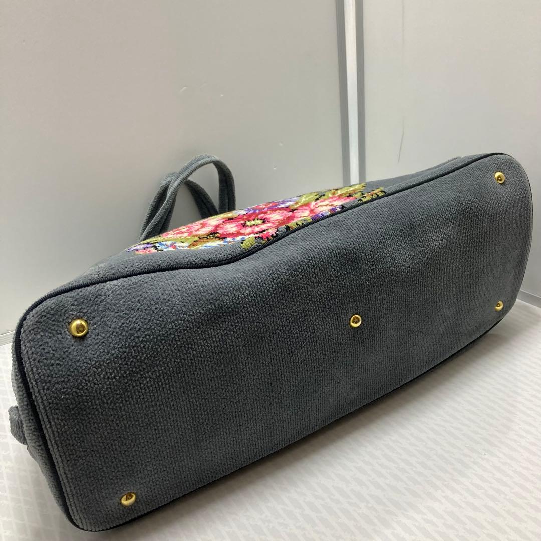 美品　FEILER フェイラー　ボストンバック　グレー　ビエンナ　大容量
