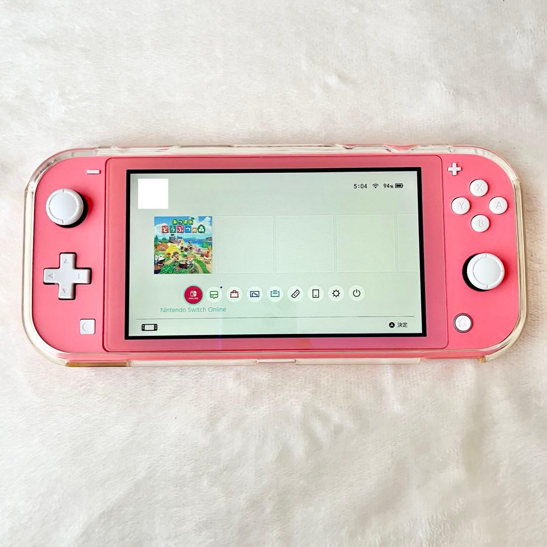 Nintendo Switch Lite スウィッチ　ライト　コーラル　ピンク