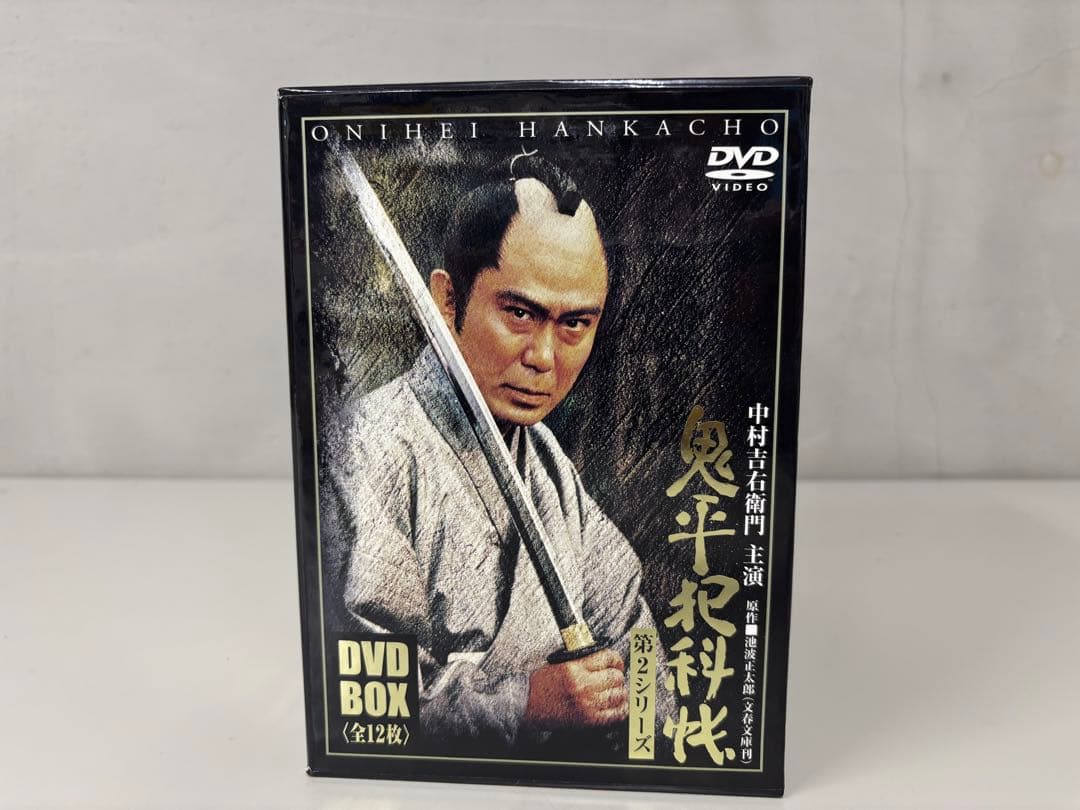 鬼平犯科帳 第2シリーズ DVD-BOX 全12枚 カラーブックレット付 セル版