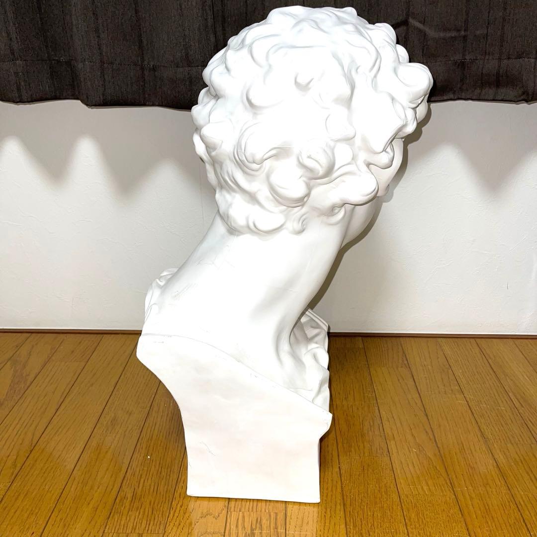 石膏像 メディチ 胸像 ミケランジェロ デッサン 高さ60cm