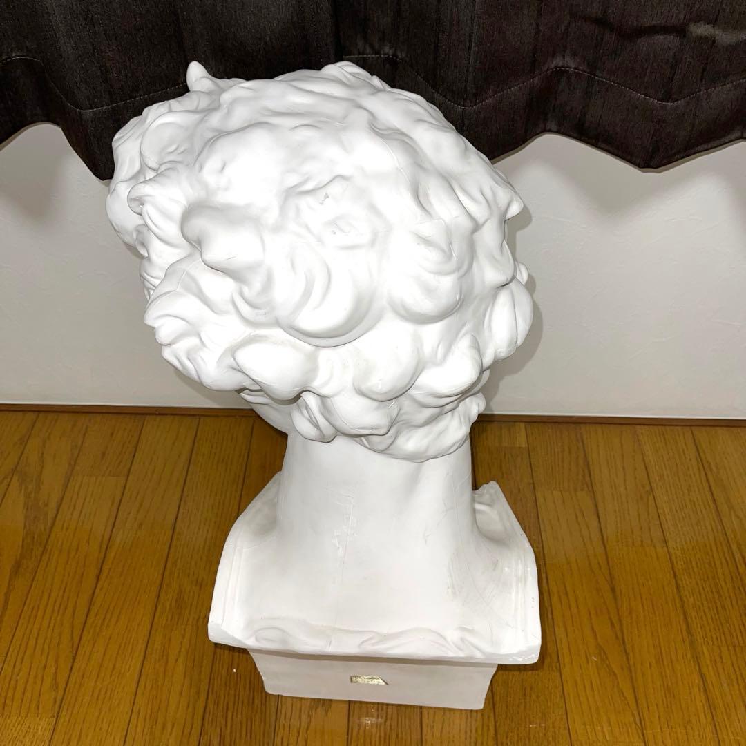 石膏像 メディチ 胸像 ミケランジェロ デッサン 高さ60cm