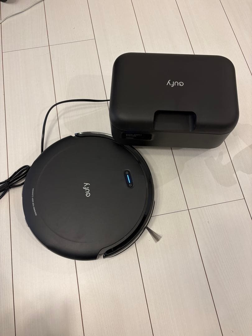 eufy ロボット掃除機 本体 充電ドック付き ブラック