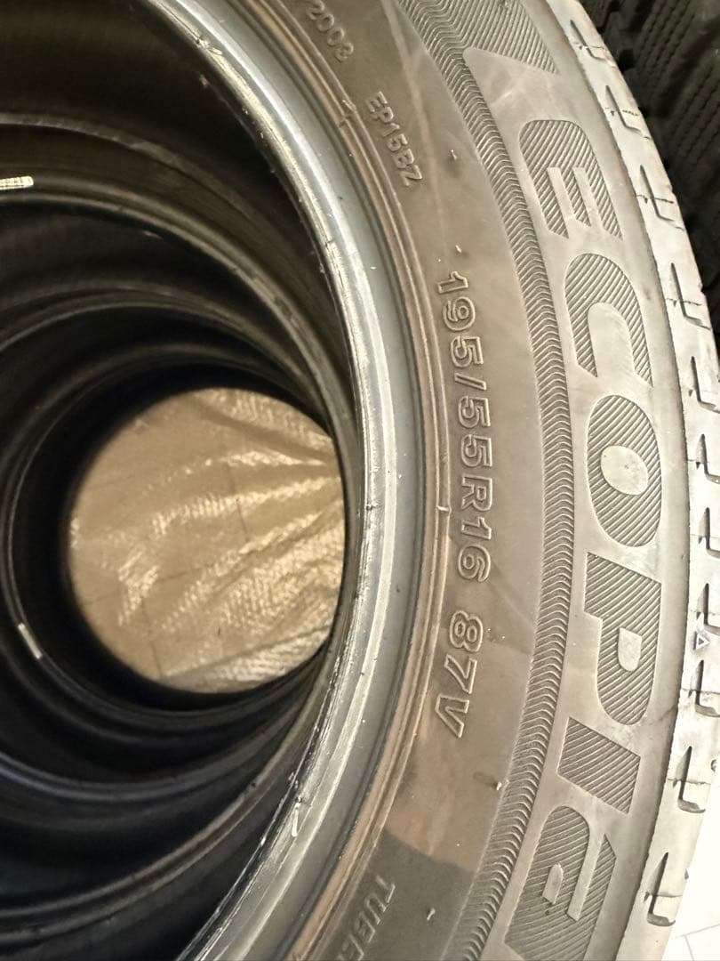 ECOPIA 195/55R16 タイヤ 4本セット　取引限定　愛知名古屋市