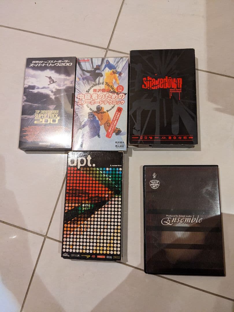 スノーボード ウェイクボード VHS DVD まとめ売り