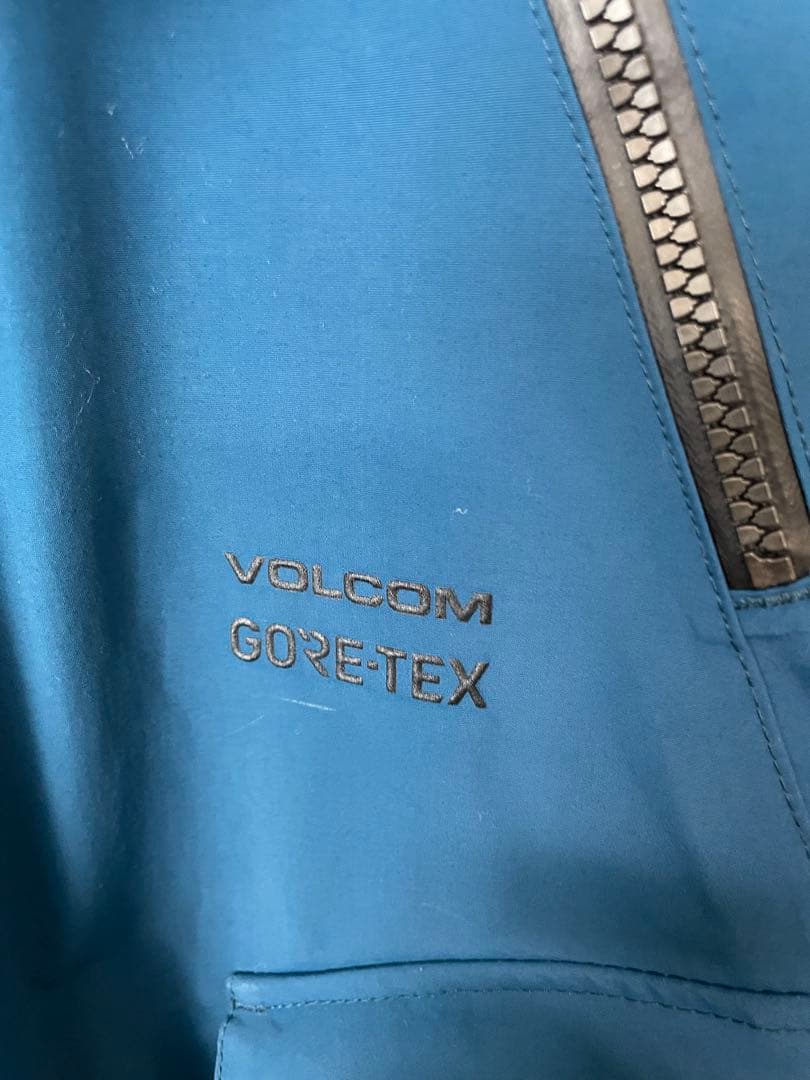VOLCOM GORE-TEX スノーボードパンツ ブルーＬサイズ