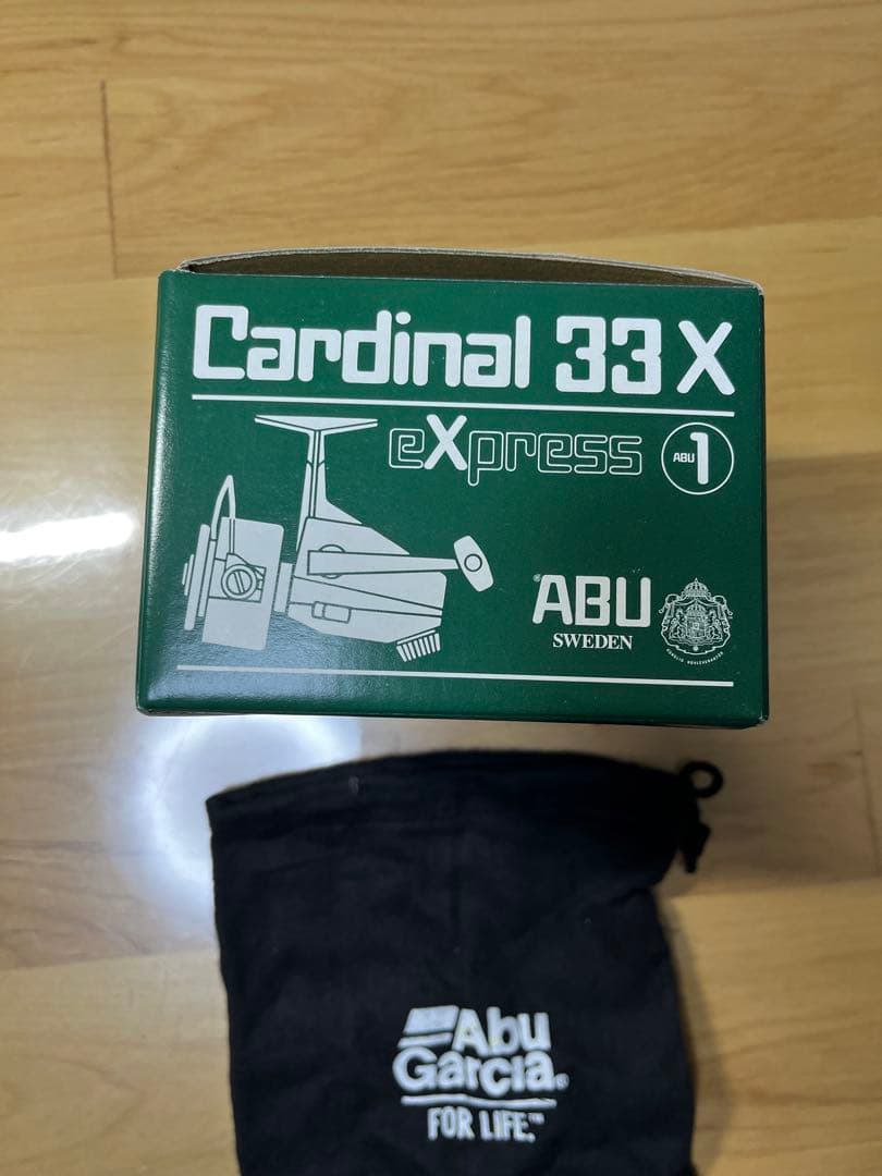 あ*る様 Abu カーディナル33X 中古　箱説　替えスプール 付き