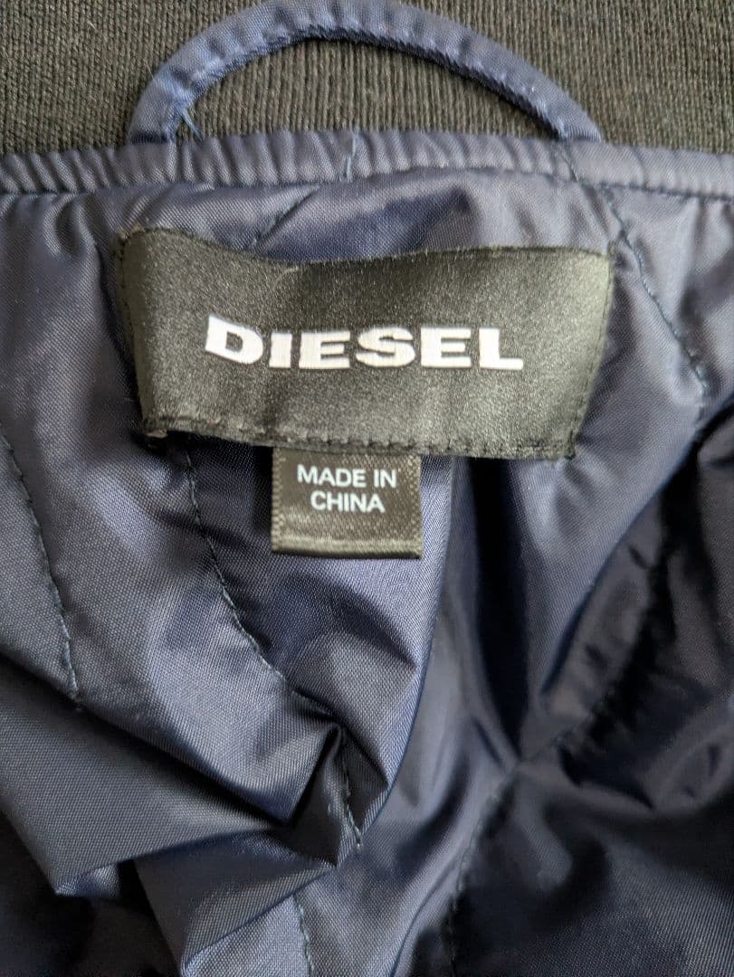 DIESEL ネイビー MA-1ジャケット