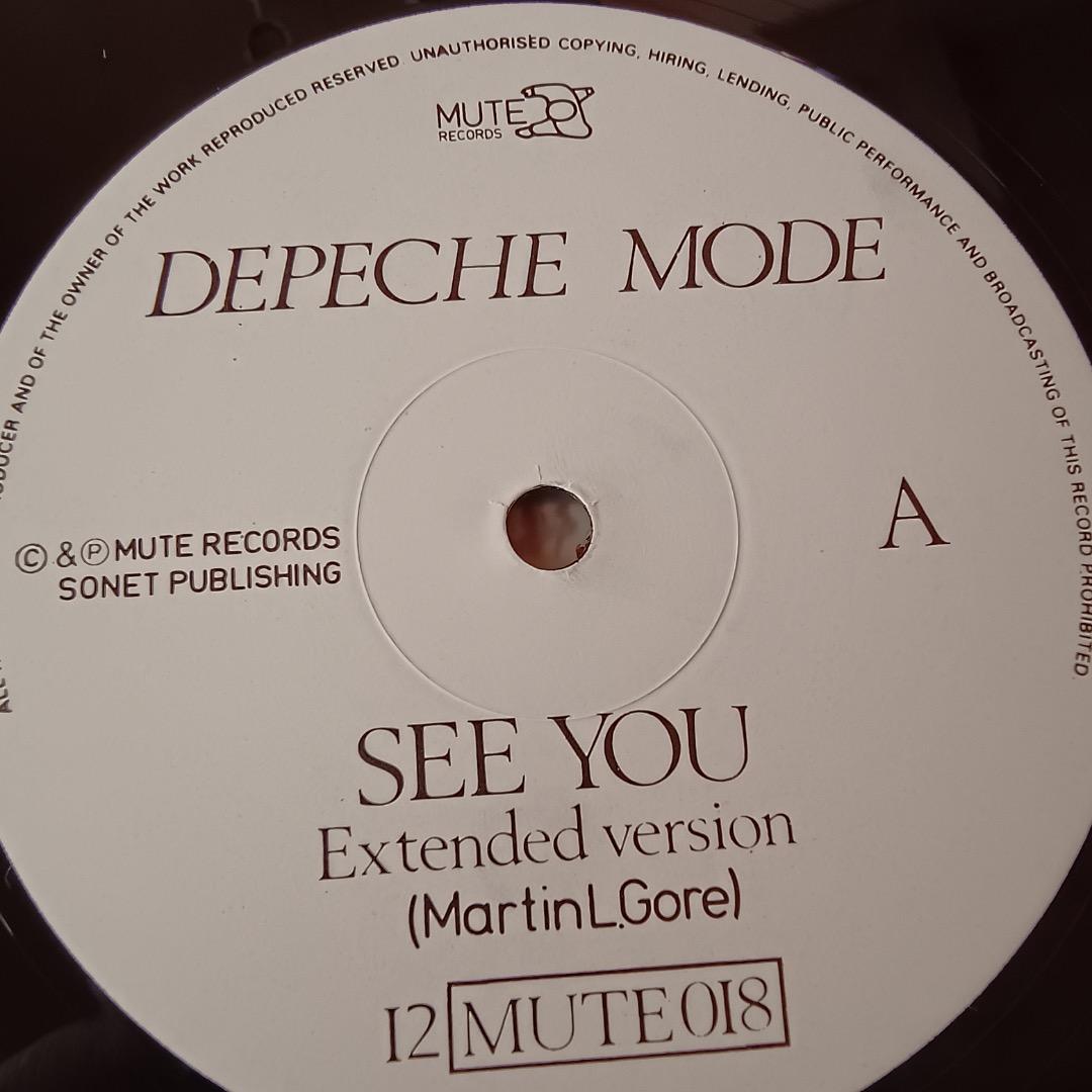 洋楽 See You(UK 1st issue)/Depeche Mode