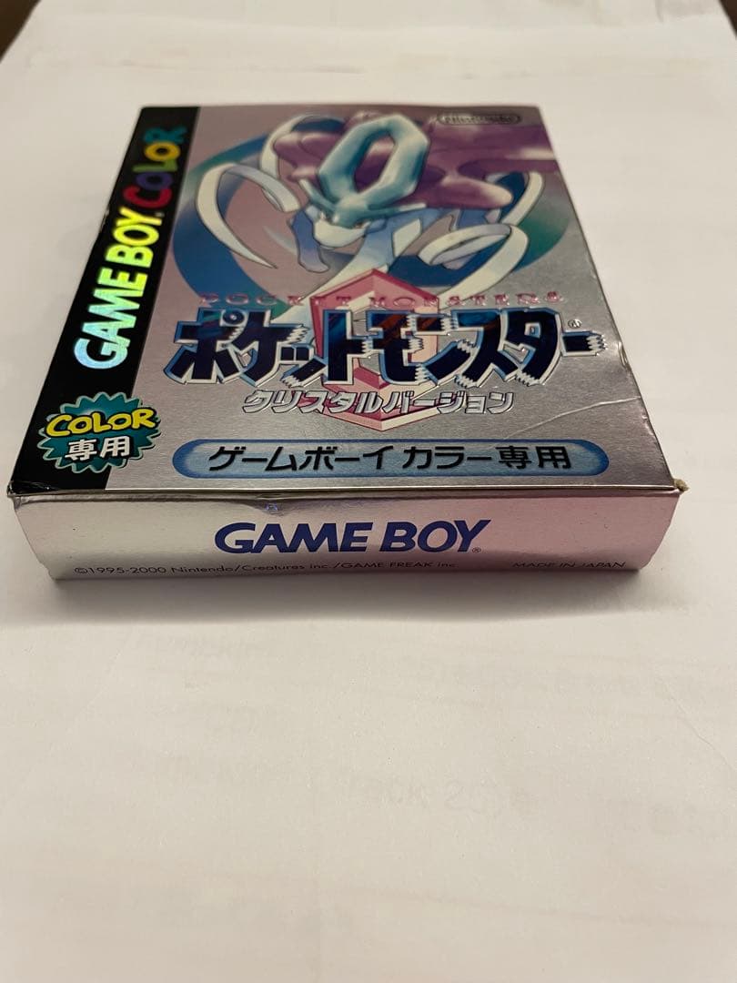 ポケットモンスター クリスタルバージョン 箱と説明書のみ