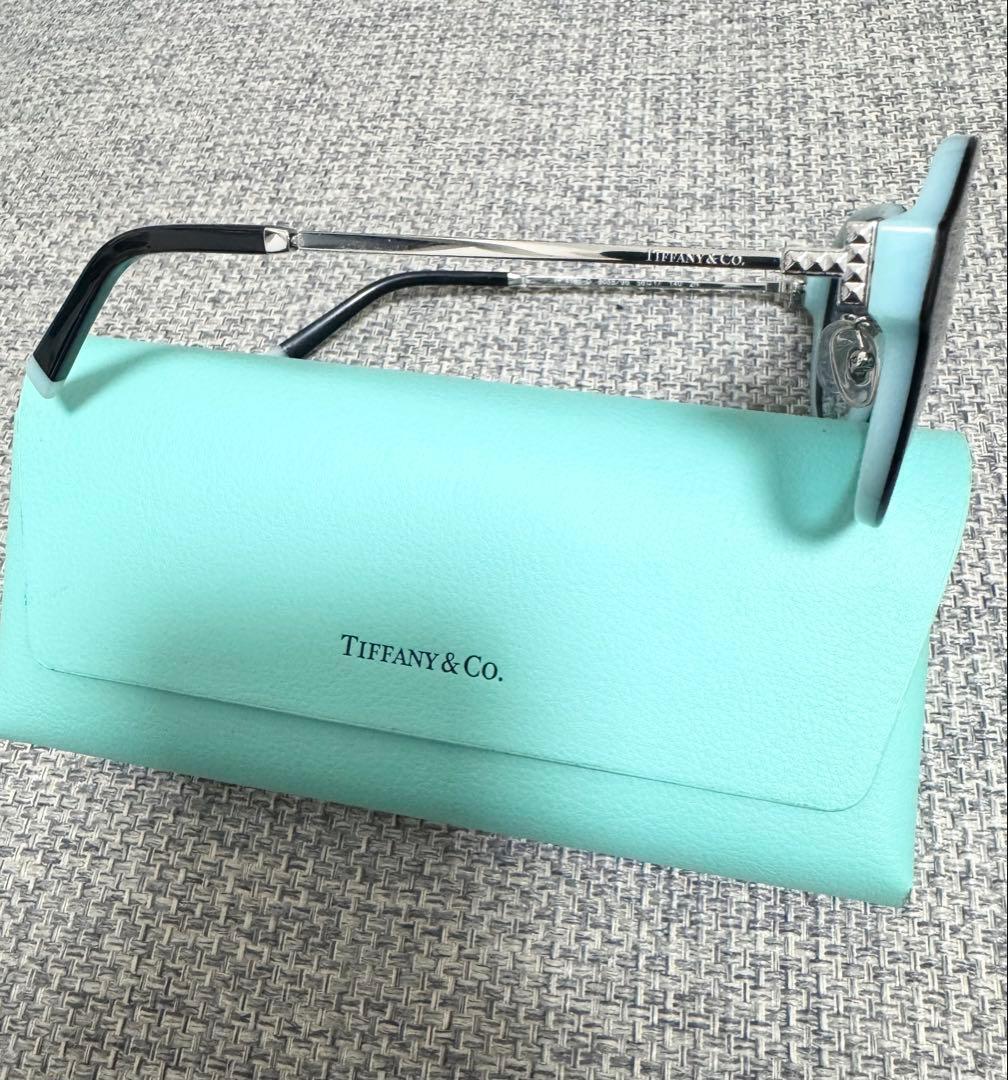 TIFFANY&Co. ティファニー サングラス 56□17 ケース付 美品
