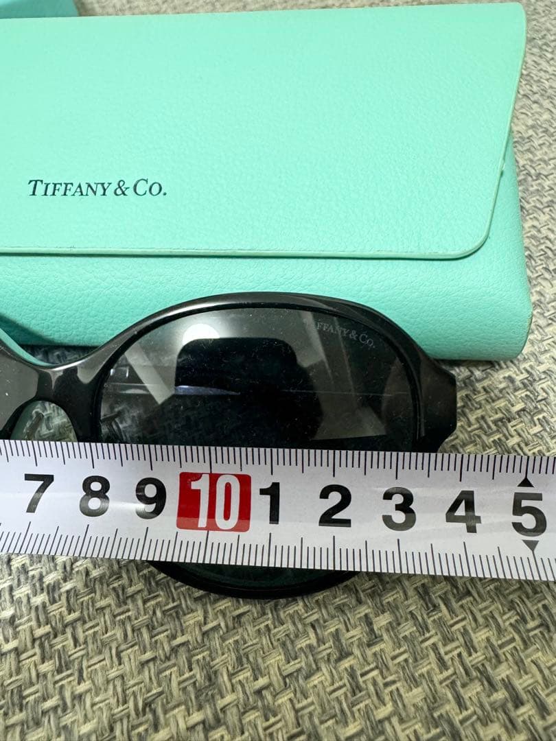 TIFFANY&Co. ティファニー サングラス 56□17 ケース付 美品