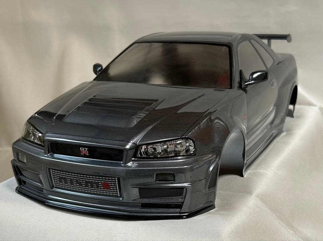 タミヤNISMO R-34 GT-R Z-tune 1/10 塗装ボディ未使用品