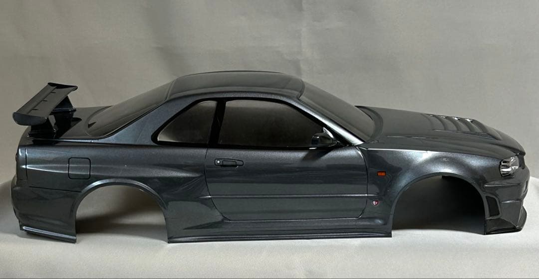 タミヤNISMO R-34 GT-R Z-tune 1/10 塗装ボディ未使用品
