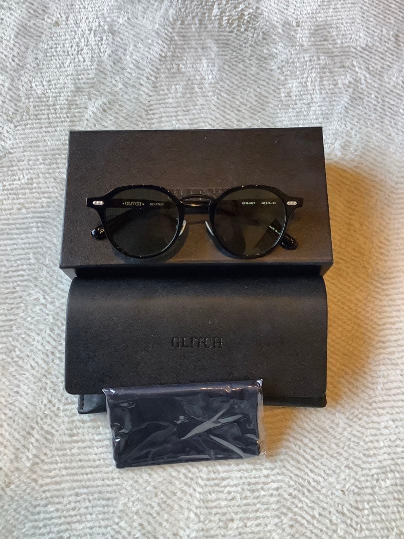 グリッチ GLITCH GLH-1019 グラストン サングラス 箱付　美品