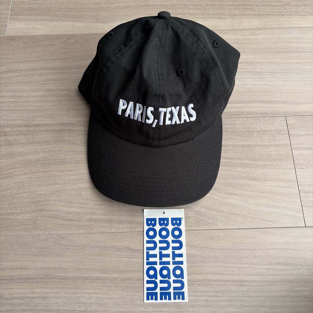 帽子 PARIS, TEXAS CAP BLACK