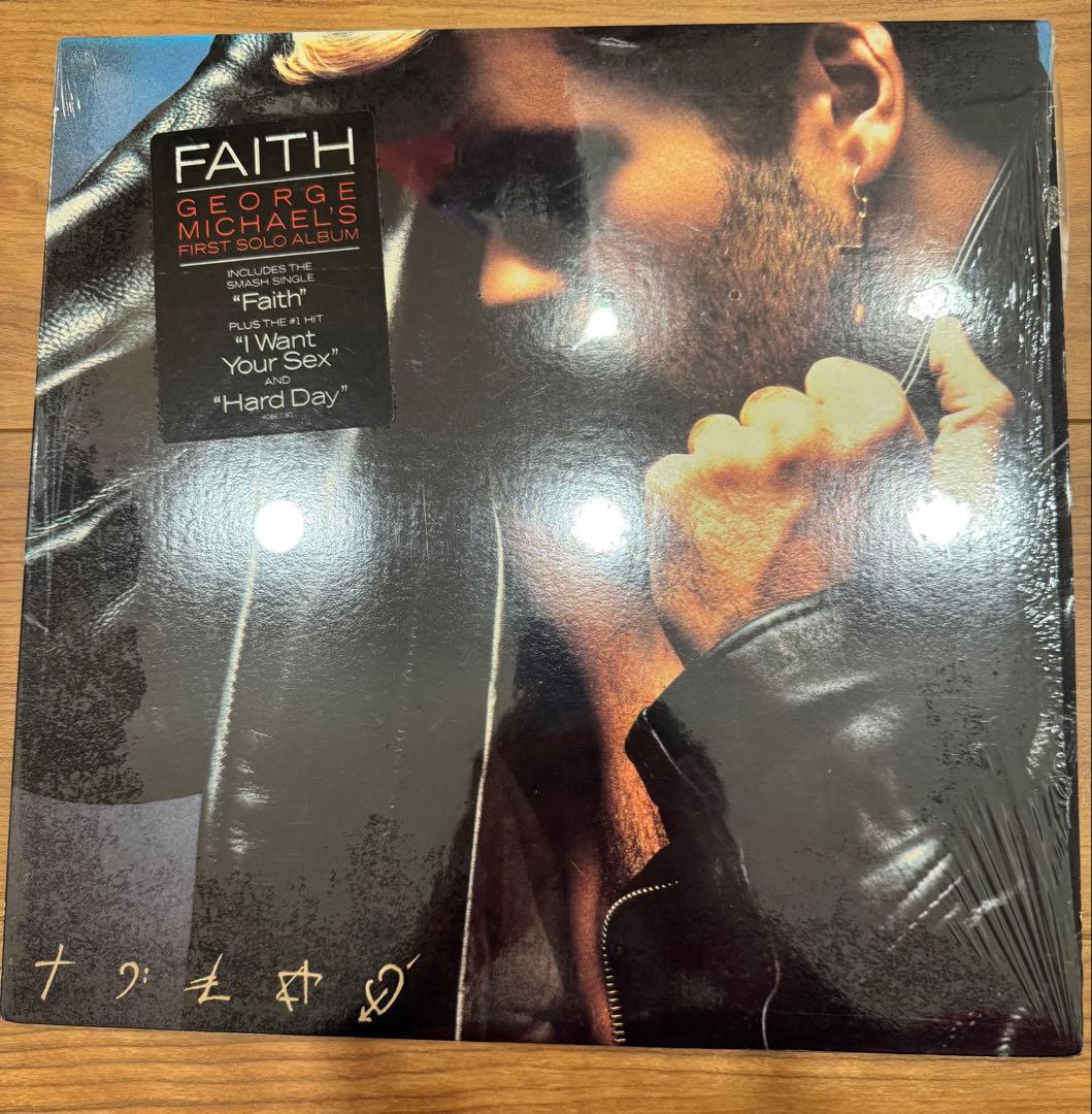 e Michael ジョージマイケル Faith レコード