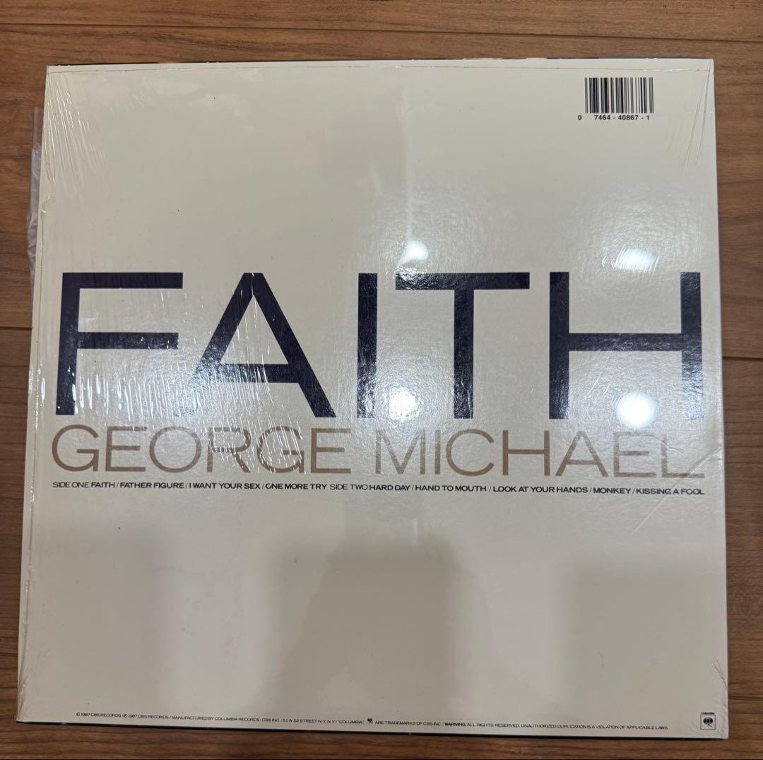 e Michael ジョージマイケル Faith レコード
