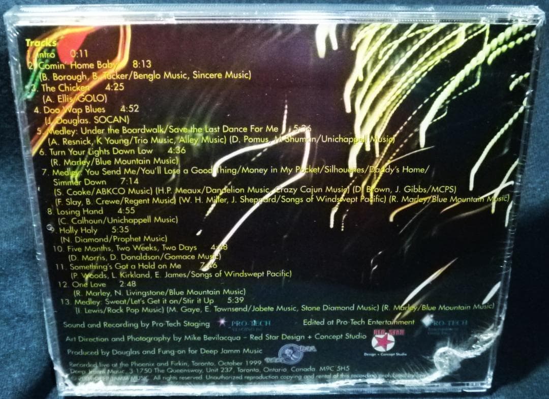 未使用 Jay Douglas And The All-Star Band