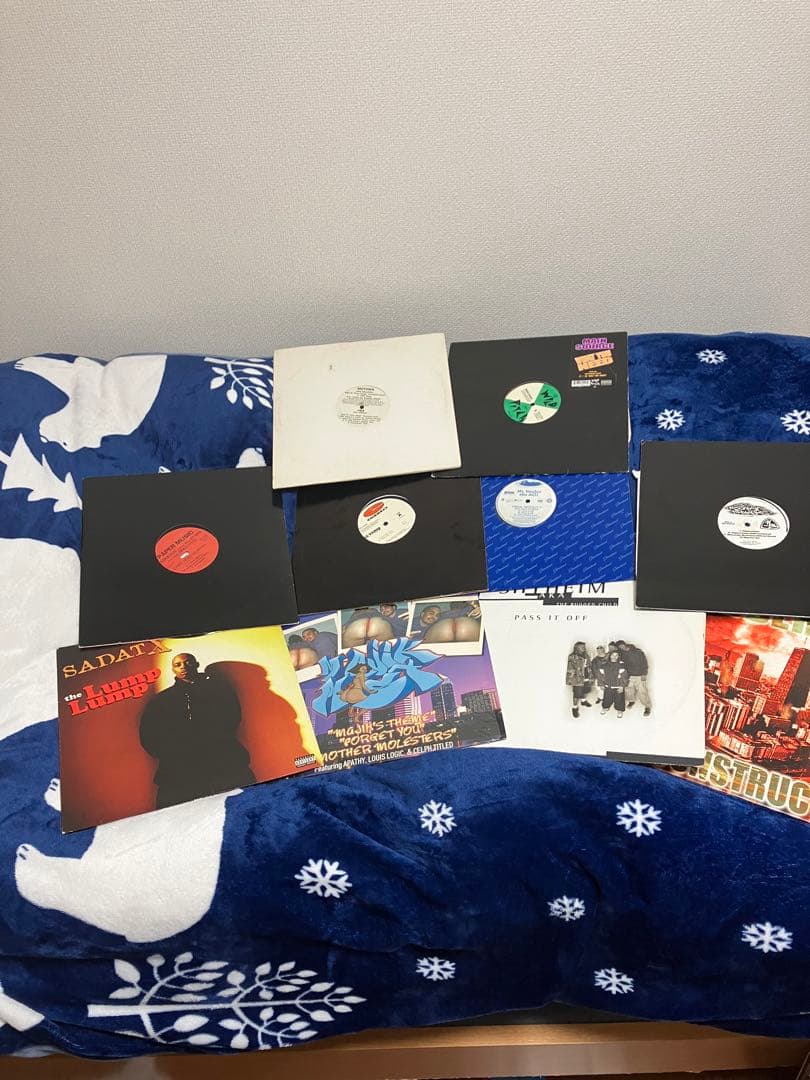 HIPHOPレコード　レア盤40枚(サングラス付)