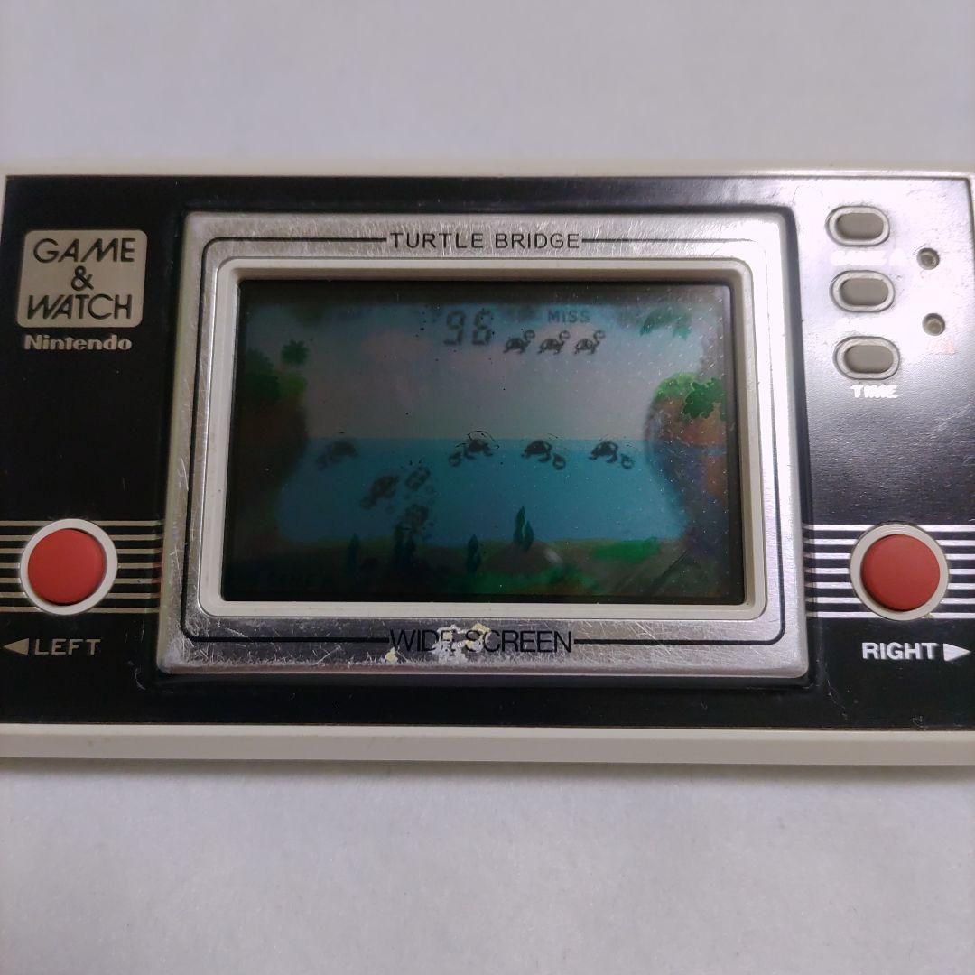 ゲーム＆ウオッチ ワイドスクリーン　タートルブリッジ