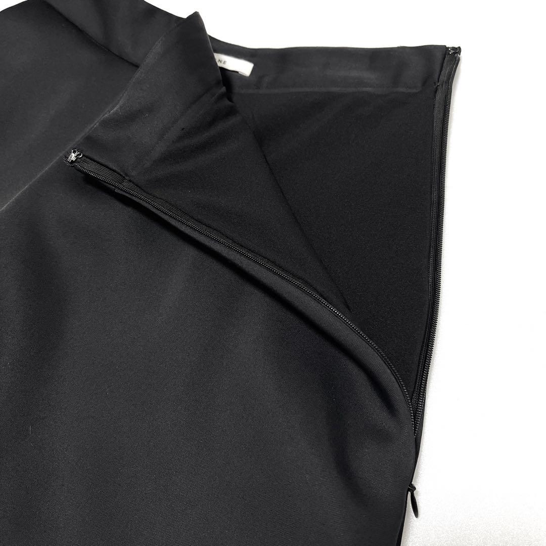 クラネ【美品】ボンディングフレアースカート CLANE 22AW