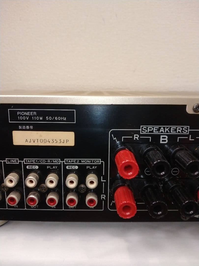 pioneer プリメインアンプ　A-D1 動作品 名機美音