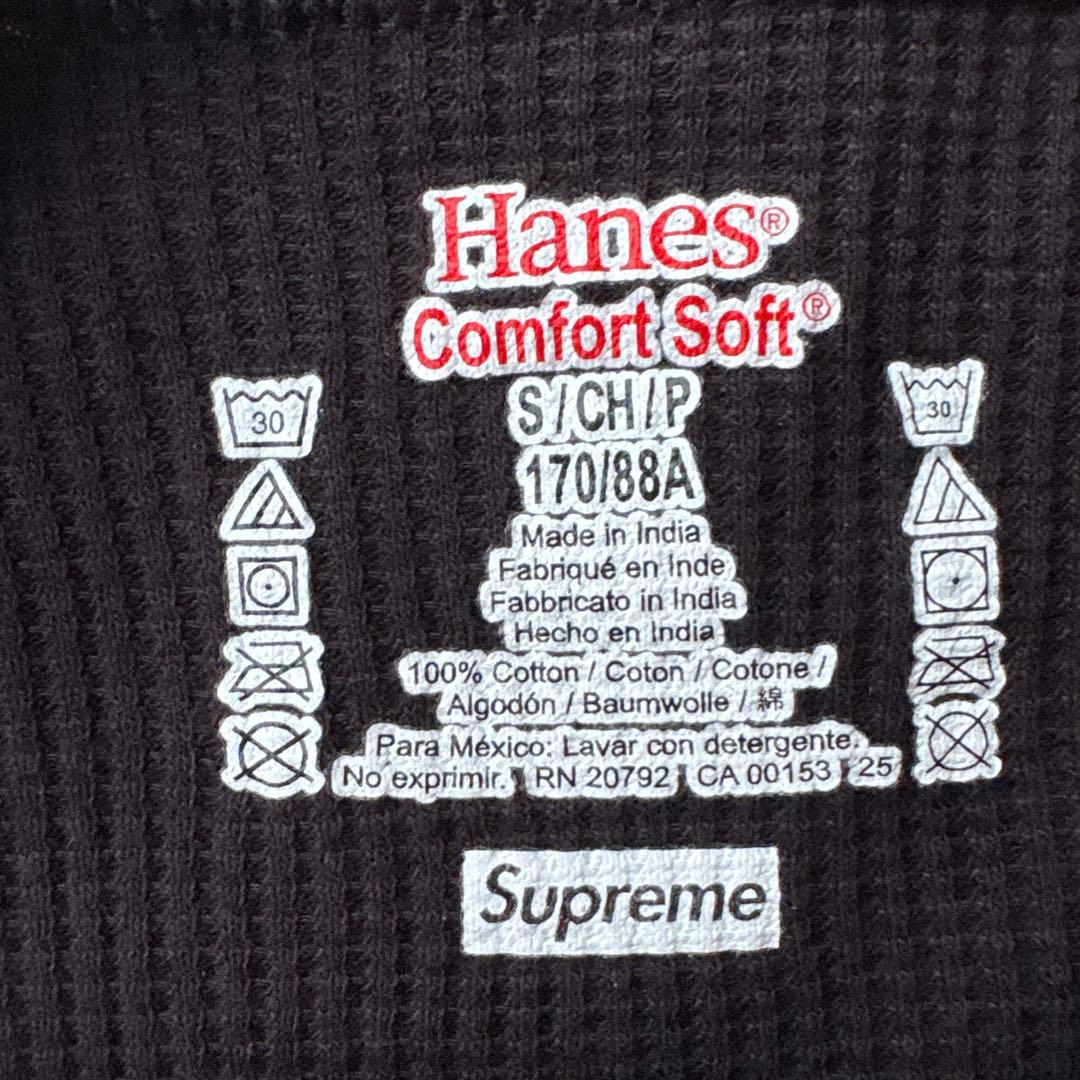 supreme×Hanes 骨サマールロンT
