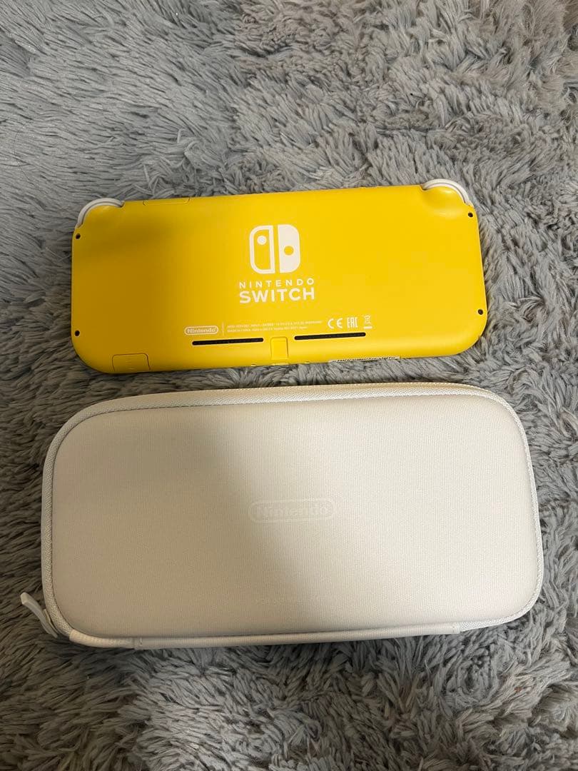 R*i様 Nintendo Switch Lite イエロー + ケース+充電ケ