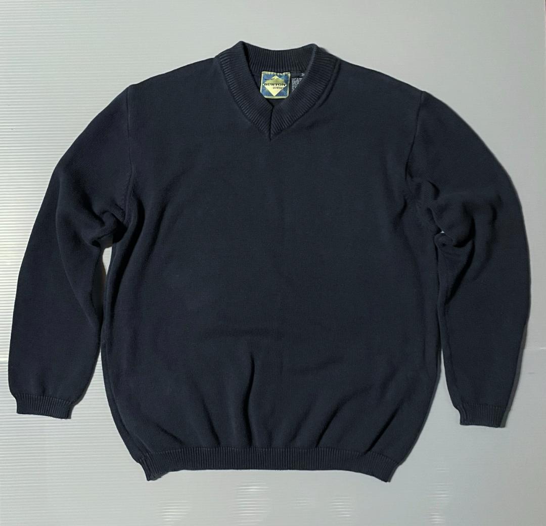 レア品！OLD BURTON board 90年代 Vネックニット