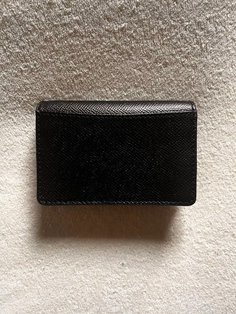 FURLA 黒 レザー 名刺入れ