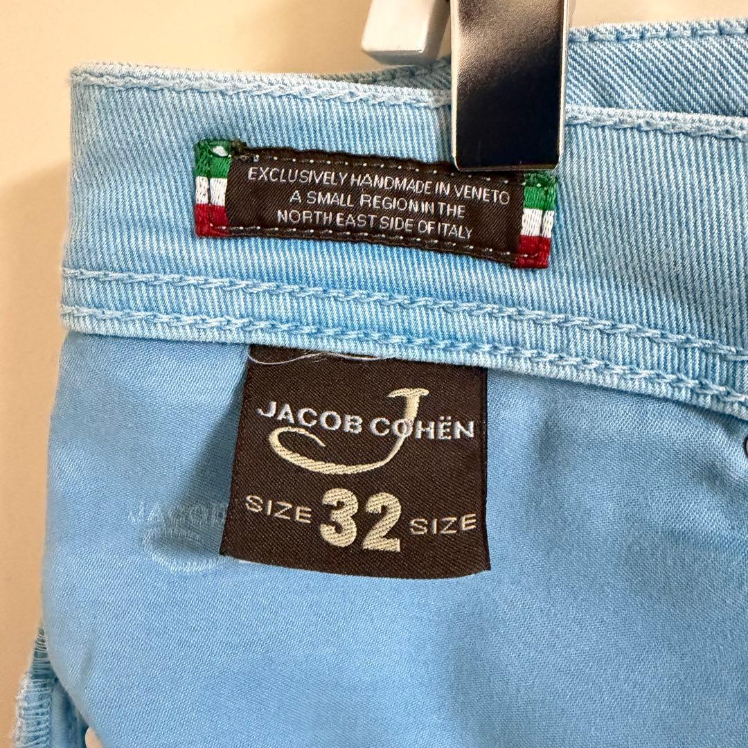 ヤコブコーエン JACOB COHEN ブルー カラーデニム 622.C w32