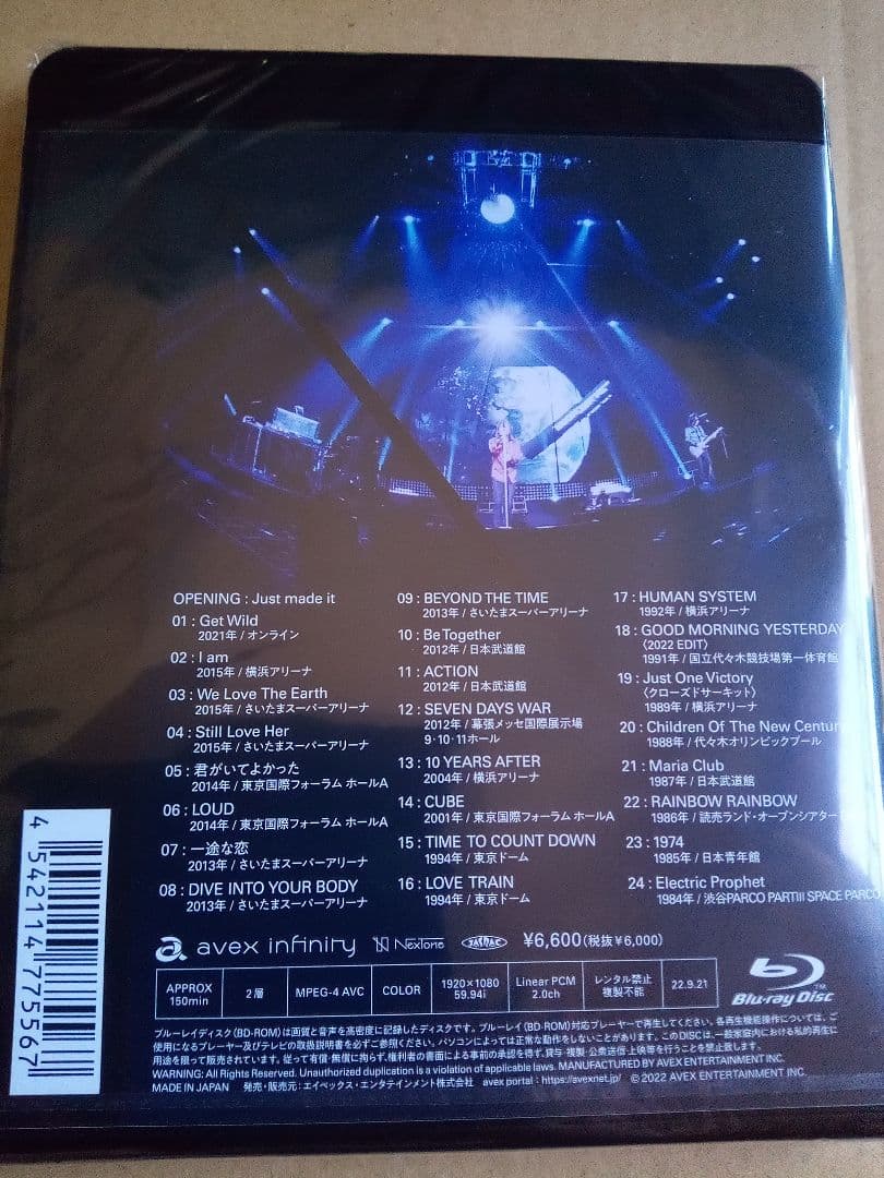 新品 TM NETWORK/LIVE HISTORIA VISUALIZED M