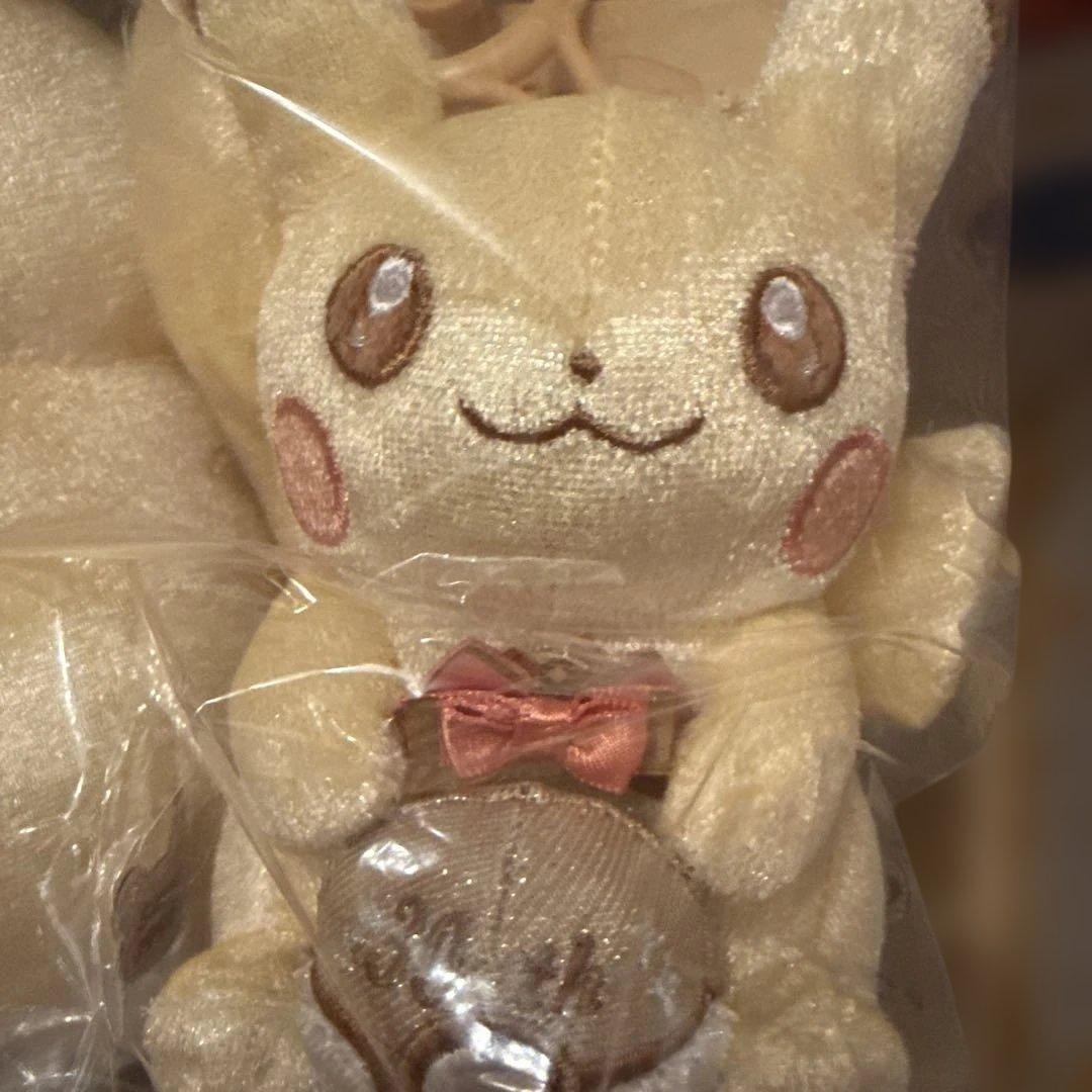 新品未使用　30周年記念 ピカピカ！ピカチュウ マスコット&ぬいぐるみ2点セット