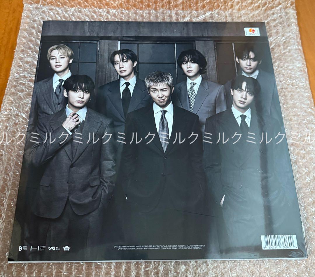 BTS ARIRANG アリランStandard Vinyl LP ジン Jin