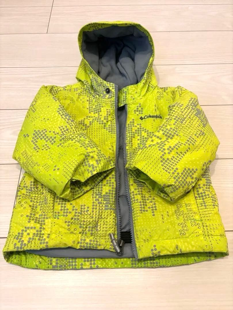【美品】 3T Columbia 約100 スノーウェア セット 雪遊び 防寒着