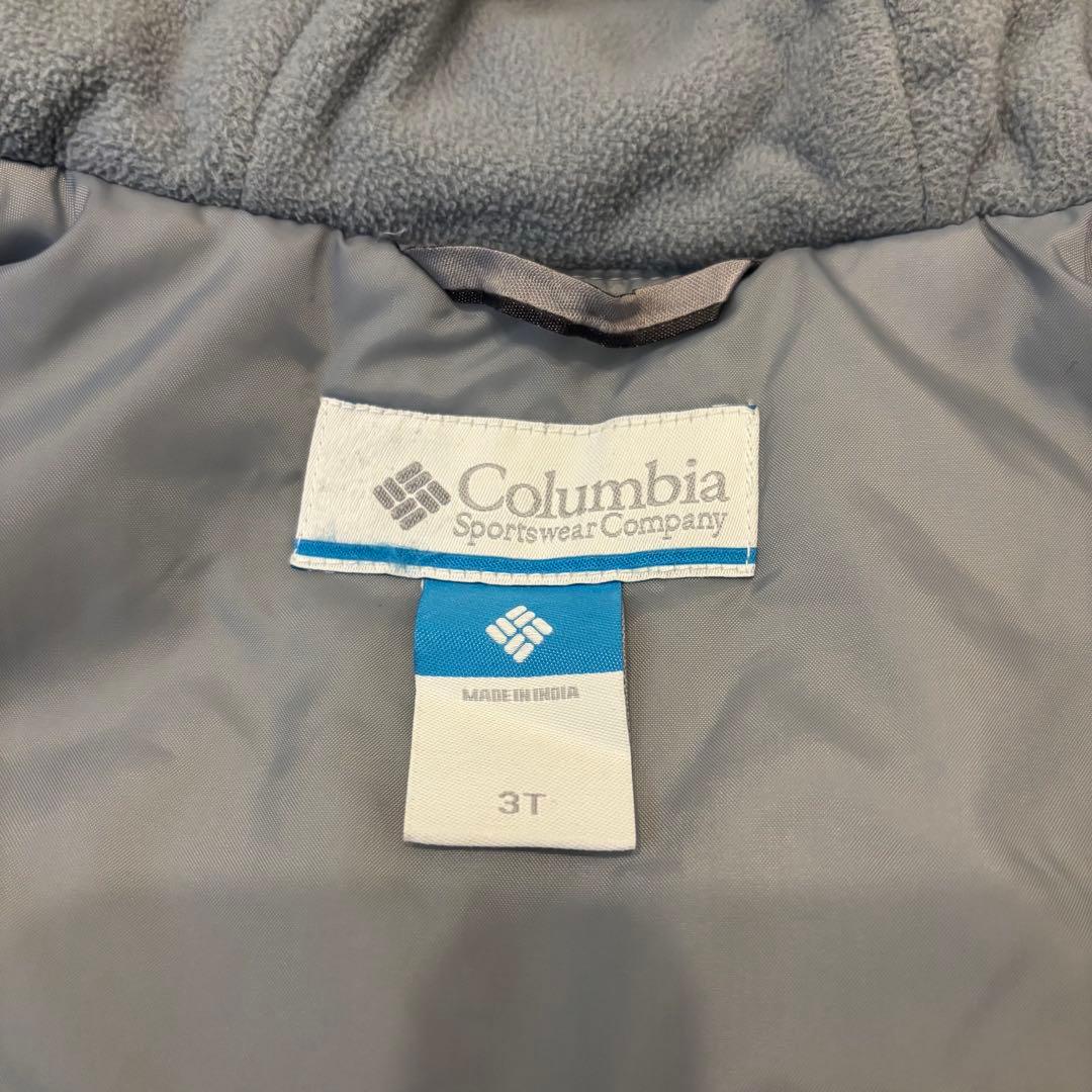 【美品】 3T Columbia 約100 スノーウェア セット 雪遊び 防寒着