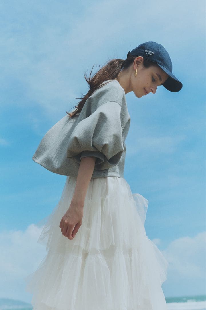 【新品未使用】Bluelea Tulle tiered skirt 36