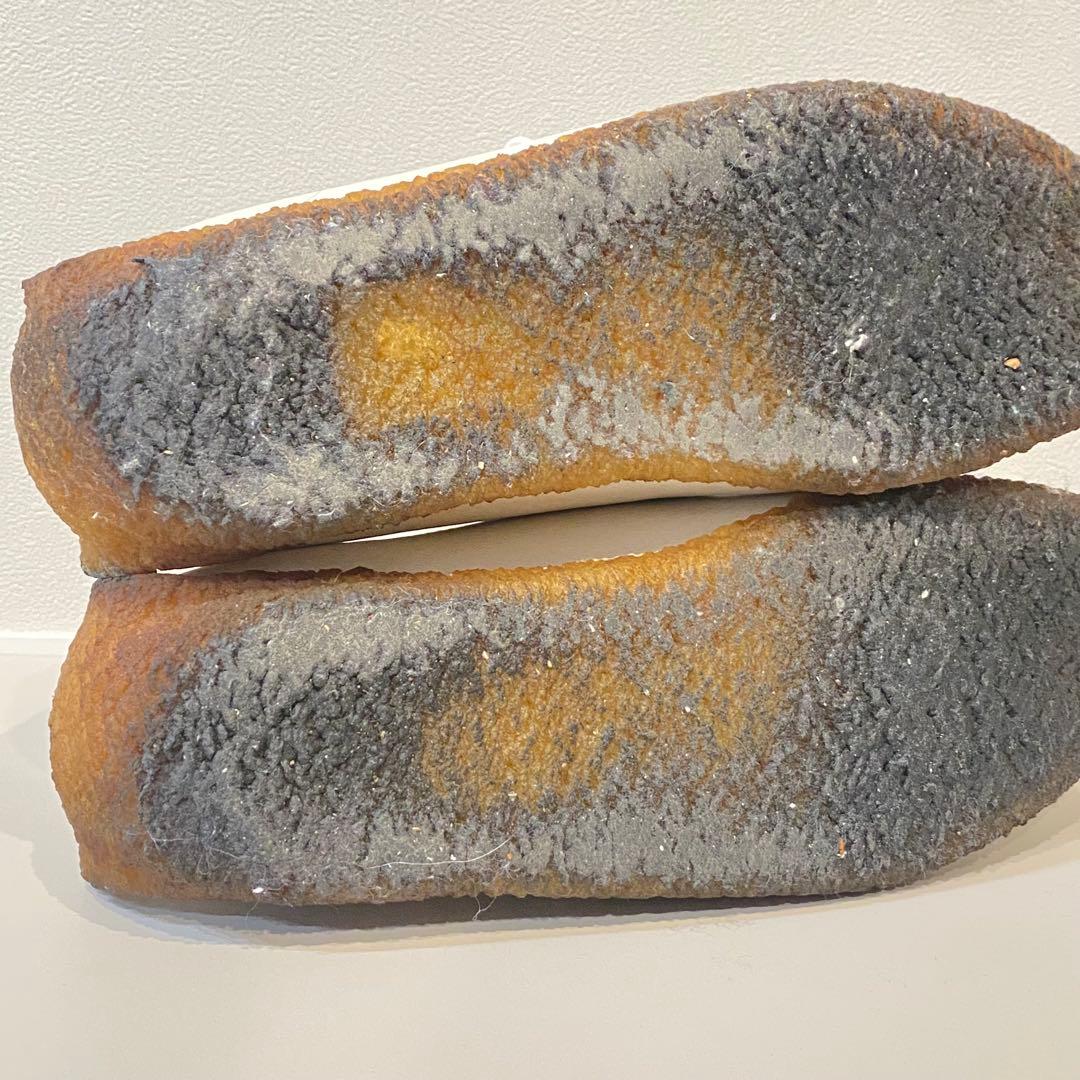 【極美品】Clarks クラークス ナタリー レースアップ レザー 白 25.0
