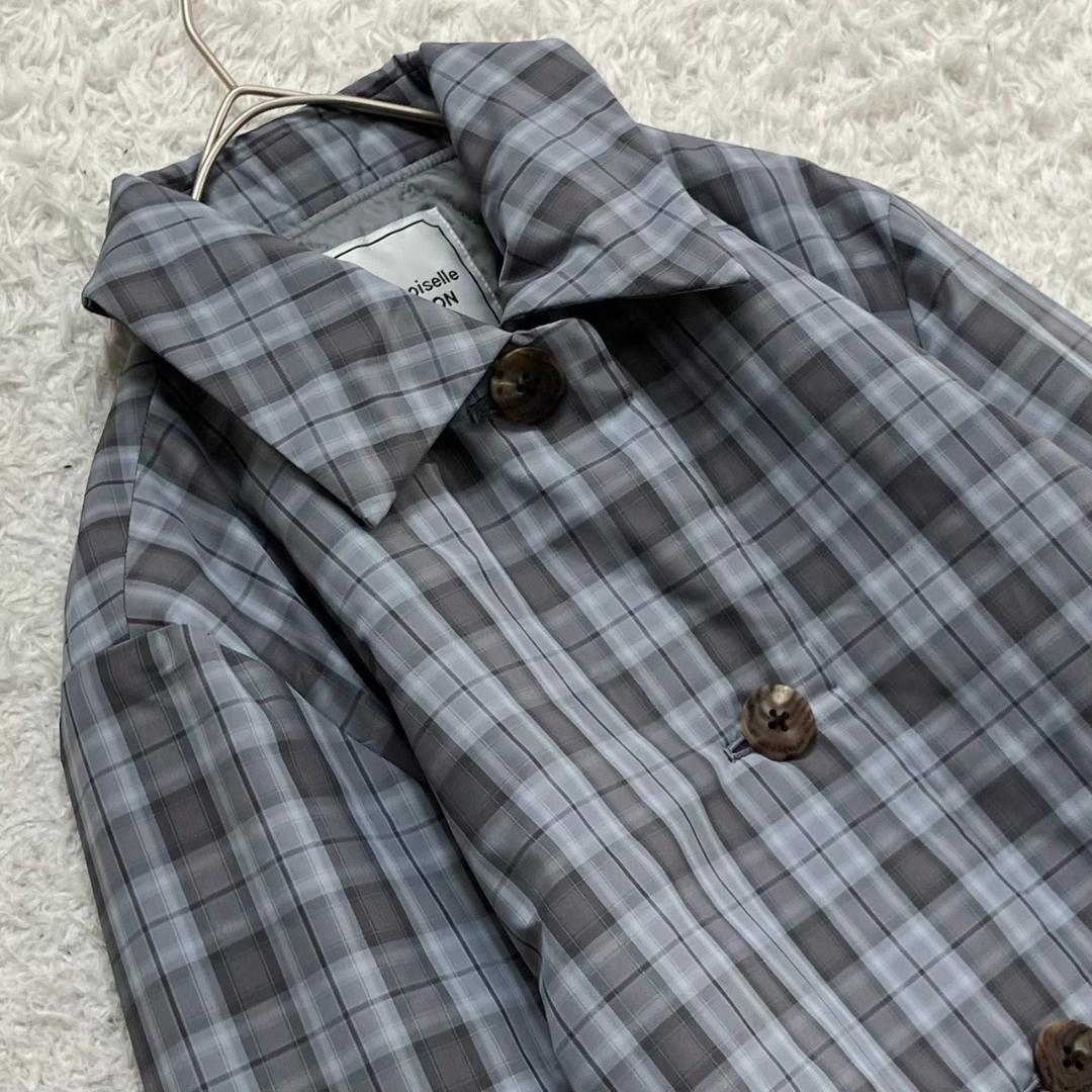 23AW✨未使用級✨マドモアゼルノンノン ロングコート 中綿 キルティング 38