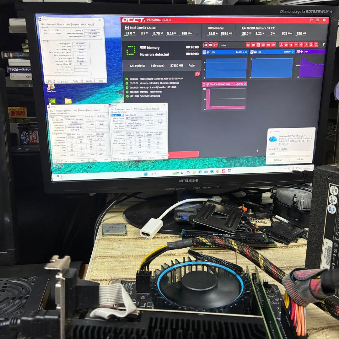 【複数動作確認済み】KingstonDDR4 16GB×2枚 32gb 3200