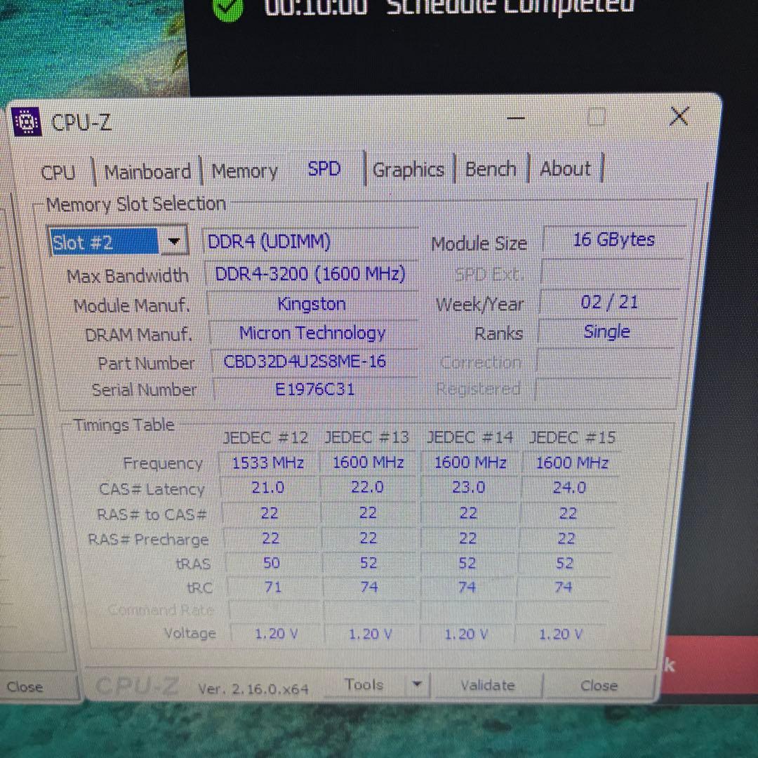 【複数動作確認済み】KingstonDDR4 16GB×2枚 32gb 3200