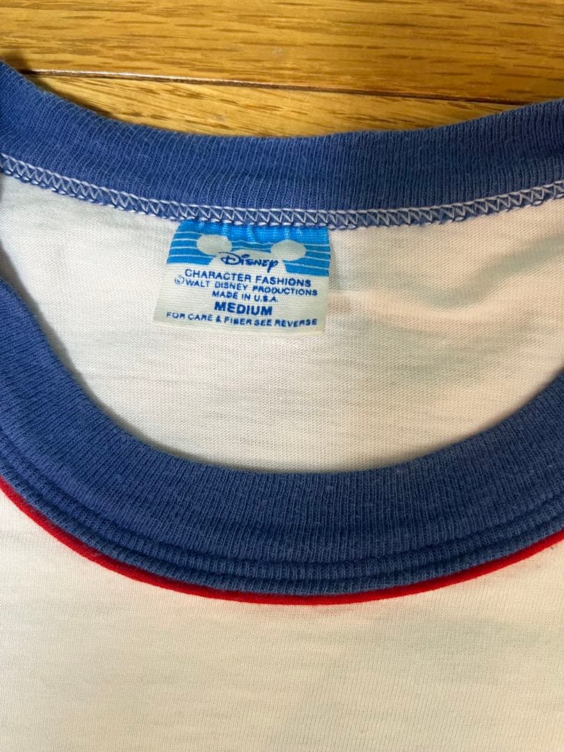 ビンテージ ミッキー リンガーTシャツ 80s 古着