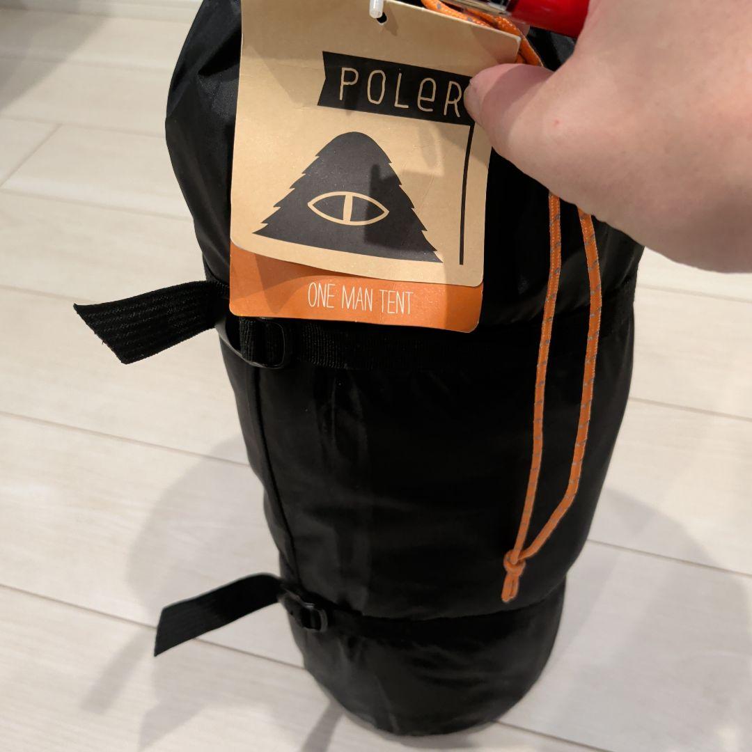 ナ*ー様 POLeR 1 MAN TENTS ブラック 213EQU5202
