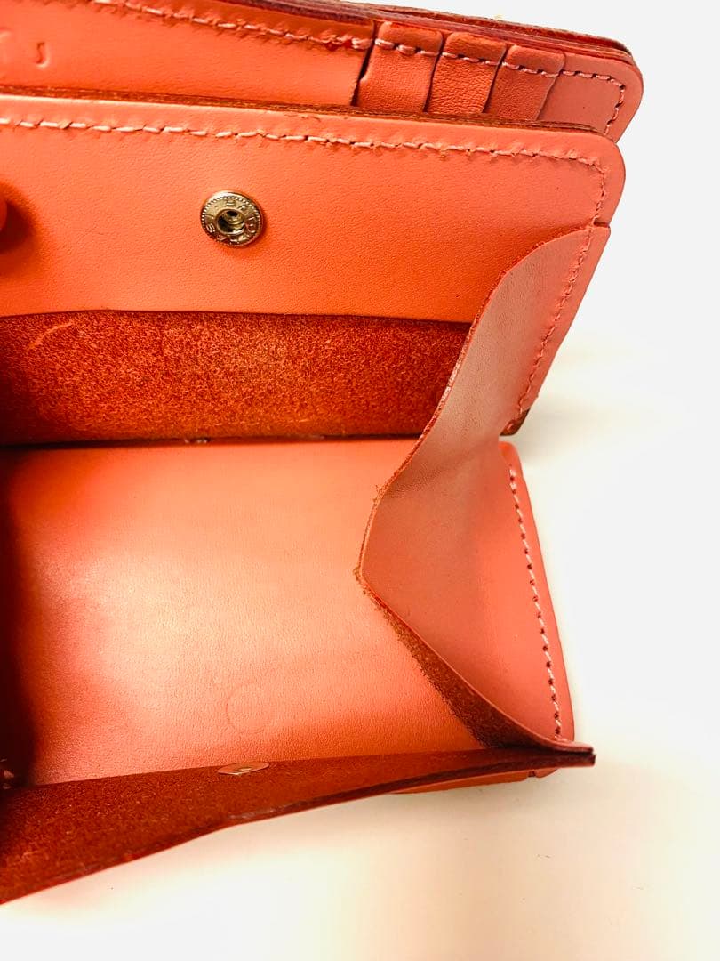 1回　定価4万　アルズニ　折財布　ハーフBOX　ルイスレザー（ワニ型押）ピンク