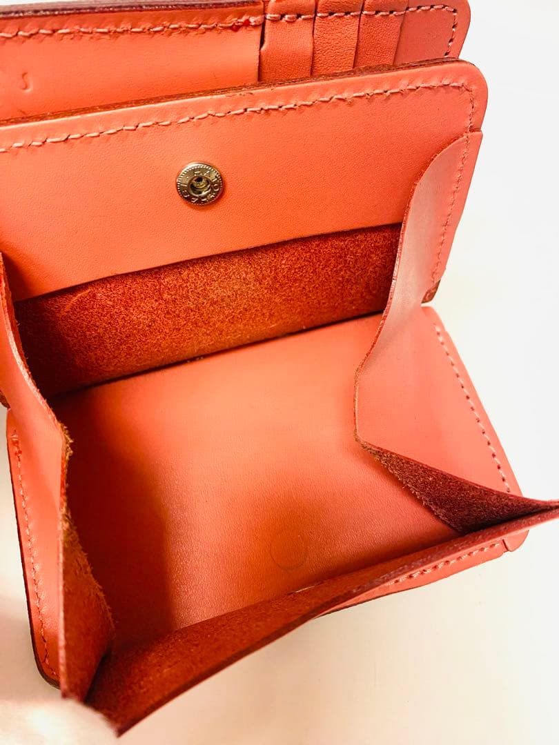 1回　定価4万　アルズニ　折財布　ハーフBOX　ルイスレザー（ワニ型押）ピンク