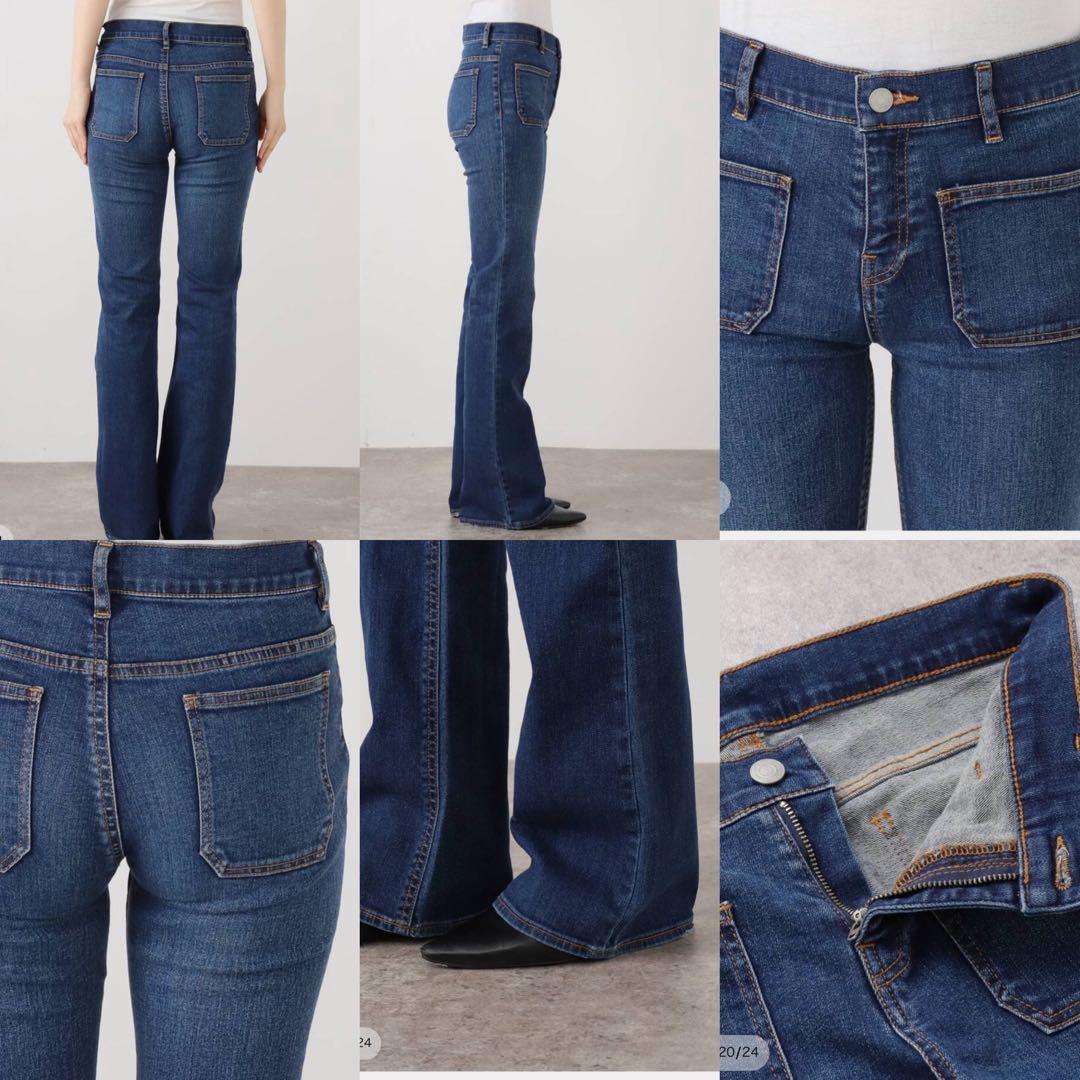パンツ L'APPARTEMENT 26SS SEMI FLARE DENIM 40