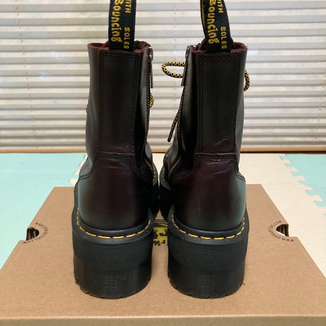 【美品】Dr.Martens JADONMAX バーガンディ UK6 25cm